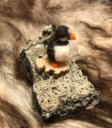 Handmade Woolen Puffin by Skarpi Handmade Woolen Puffin by Skarpi